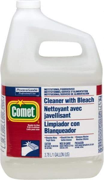 Comet USA LLC - 1 Gal Jug Liquid Bathroom Cleaner - Unscented Scent, Disinfectant, General Purpose Cleaner - Eagle Tool & Supply