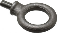 Made in USA - Steel, M8x1.25 Thread, Fixed Lifting Eye Bolt - Eagle Tool & Supply