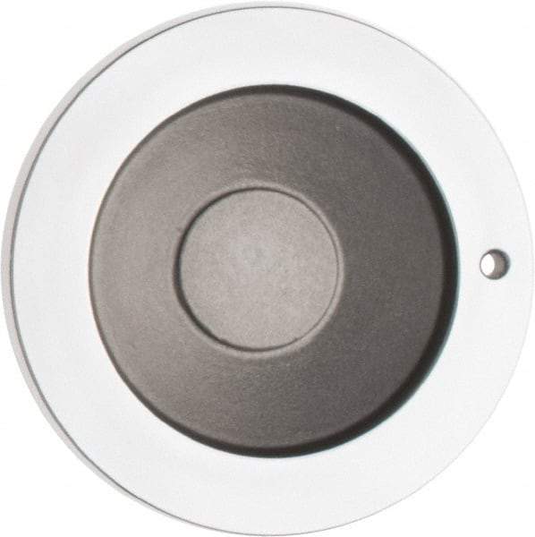 Value Collection - 4", 3 Spoke Solid Handwheel - 1.2" Hub, Aluminum, Plain Finish - Eagle Tool & Supply