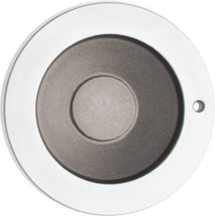 Value Collection - 4", 3 Spoke Solid Handwheel - 1.2" Hub, Aluminum, Plain Finish - Eagle Tool & Supply