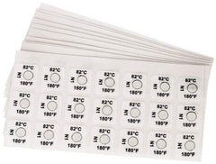 Tempil - 38°C Temp Indicating Label - 1 Rating - Eagle Tool & Supply