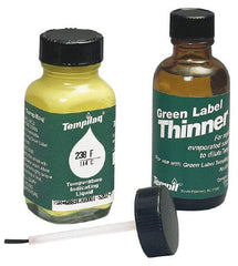 Tempil - 1,250°F Temp Indicating Liquid - 2 Ounce Container, 677°C - Eagle Tool & Supply