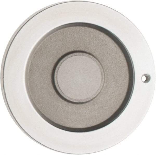 Value Collection - 4", 3 Spoke Straight Handwheel - 1.2" Hub, Aluminum, Chrome Plated Finish - Eagle Tool & Supply