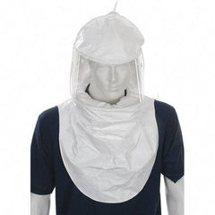 BULLARD - PAPR & Supplied Air (SAR) Headgear - CC20 DBL BIB WHT TYCHEM QC RESPIRATOR HOOD - Eagle Tool & Supply