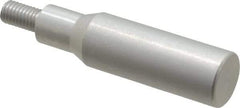 Value Collection - M8x1.25 Threaded Stem, Fixed Handwheel & Machine Handle - Aluminum Cylindrical Handle, Steel Stem - Eagle Tool & Supply