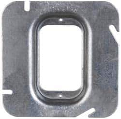 Cooper Crouse-Hinds - Electrical Outlet Box Steel Square Cover - Eagle Tool & Supply