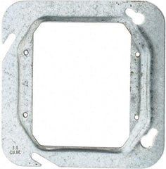 Cooper Crouse-Hinds - Electrical Outlet Box Steel Square Cover - Eagle Tool & Supply