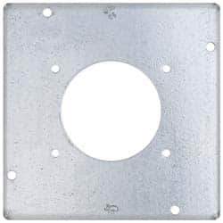 Cooper Crouse-Hinds - Electrical Outlet Box Steel Square Surface Cover - Eagle Tool & Supply