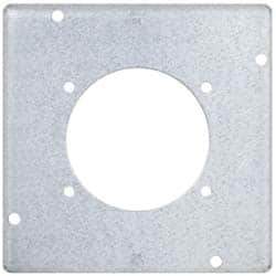 Cooper Crouse-Hinds - Electrical Outlet Box Steel Square Surface Cover - Eagle Tool & Supply