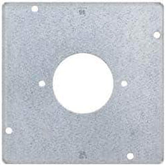 Cooper Crouse-Hinds - Electrical Outlet Box Steel Square Surface Cover - Eagle Tool & Supply