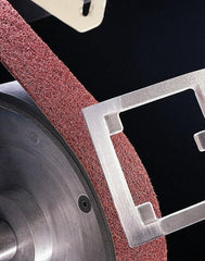 3M - 1-1/2" Wide x 60" OAL, Aluminum Oxide Abrasive Belt - Aluminum Oxide, Coarse, Nonwoven, Series SC-BL - Eagle Tool & Supply