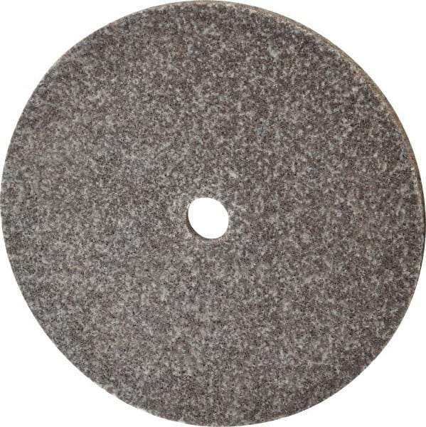 3M - 6" Diam, 1/4" Face Width, 5/8" Center Hole, Coarse Grade, Aluminum Oxide Deburring Wheel - Unitized, Hard Density 7 Grade, 7,500 RPM - Eagle Tool & Supply