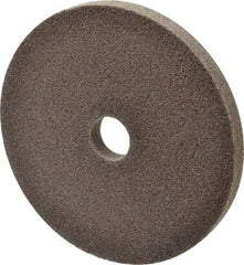 3M - 6" Diam, 1/2" Face Width, 1" Center Hole, Fine Grade, Aluminum Oxide Deburring Wheel - Unitized, Medium Density 5 Grade, 7,500 RPM - Eagle Tool & Supply