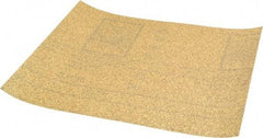 3M - 80 Grit, Aluminum Oxide Sanding Sheet - 11" Long x 9" Wide, Medium Grade, A Weighted Paper Backing - Eagle Tool & Supply
