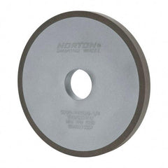 Norton - 6" Diam x 1-1/4" Hole x 1/2" Thick, 120 Grit Surface Grinding Wheel - Diamond, Type 1A1, Fine Grade, Resinoid Bond - Eagle Tool & Supply