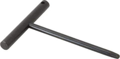 Gibraltar - 3/16" Pin Diam x 3" Pin Length, Steel T Alignment Pin - 5/16" Handle Diam x 2-1/2" Handle Length - Eagle Tool & Supply