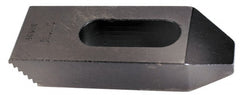 TE-CO - Plain & Stepped Strap Clamps Nose Type: Tapered Heel Type: Plain - Eagle Tool & Supply