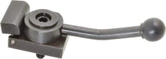 Gibraltar - 5/16-18 Stud, Standard Base, Steel Cam Action Clamp - 1-3/4" Base Len x 1" Base Height, 5" Len with Handle x 1-5/8" Height with Handle x 1-1/4" Overall Width, 1/8" Projection from Base - Eagle Tool & Supply