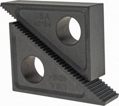 TE-CO - 2 Piece, 2-1/2 to 6" Height Adjustment, Steel Step Block - 1/16" Step Depth, 1/8" Step Elevation, 1" Width, 3-3/4" Base Depth, 2-15/32" Height - Eagle Tool & Supply