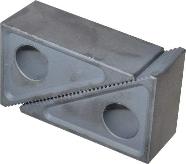 TE-CO - 2 Piece, 2-1/2 to 6" Height Adjustment, Steel Step Block - 1/16" Step Depth, 1/8" Step Elevation, 1-1/2" Width, 3-3/4" Base Depth, 2-15/32" Height - Eagle Tool & Supply