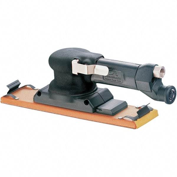 Dynabrade - 0.3 hp Inline Finishing Sander - 18 CFM Air Consumption, 6.21 bar Air Pressure, 1/4 NPT Inlet - Eagle Tool & Supply