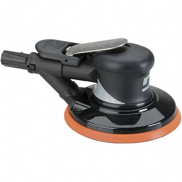 Dynabrade - 18 CFM Air Consumption, Random Air Orbital Sander - Round Pad, - Eagle Tool & Supply