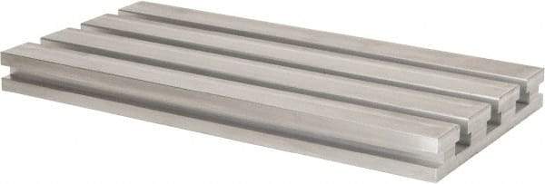 Mitee-Bite - 457.2mm Long x 228.6mm Wide x 37.6mm High Aluminum Fixture Plate - 12.7mm Plate Thickness - Eagle Tool & Supply