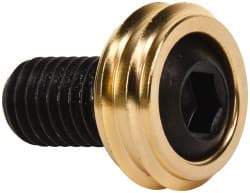 Mitee-Bite - 1/2-13 Screw, 3/8" Clamp Height, 1" Clamp Width, Knife Edge Clamps - 0.9" Extension Length, 4,000 Lb Holding Force, Steel, 8 Clamps - Eagle Tool & Supply