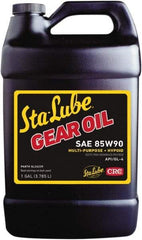 CRC - 1 Gal Bottle, Mineral Gear Oil - 17 St Viscosity at 100°C, ISO 220 - Eagle Tool & Supply