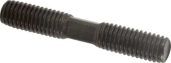 Value Collection - 7/8-9 5" OAL Fully Threaded Stud - Steel, Uncoated, 5" Long Thread Length - Eagle Tool & Supply