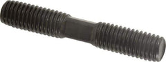 Value Collection - 7/8-9 7-1/2" OAL Fully Threaded Stud - Steel, Uncoated, 7-1/2" Long Thread Length - Eagle Tool & Supply