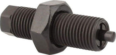 De-Sta-Co - 7/32" Stroke Len, 0.02 Cu In Volume, 0.11 Sq In Effective Piston Area, Hydraulic, Single Acting, Threaded Body Clamp Cylinder - 279 Lb at 3,000 psig Max Output, 1.41" Body Thread Len, 1.66" OAL, 0.19" Projection Len, 0.15" Projection Diam - Eagle Tool & Supply