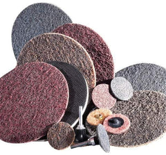 3M - 27" Diam, Aluminum Oxide Hook & Loop Disc - Coarse Grade, Nonwoven, A Weight Backing, Series SC-DH - Eagle Tool & Supply