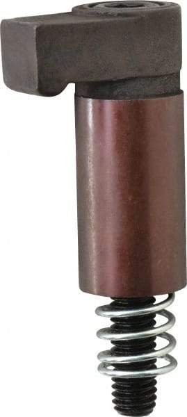 Gibraltar - 3/8-16 Thread, 0.874" Body Diam, 2-1/4" Body Length, Cap Screw Hook Clamp Assembly - 19/32" Height of Clamp Face, 9/16" Width of Clamp Face, Black Oxide Coating, Carbon Alloy Steel - Eagle Tool & Supply