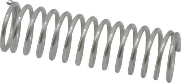 Made in USA - 7/16" OD, 0.041" Wire, Compression Spring - 5.45 Lb Spring Rating - Eagle Tool & Supply