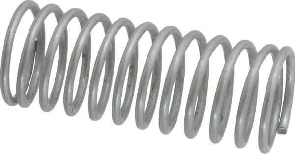 Made in USA - 5/8" OD, 0.054" Wire, Compression Spring - 6.56 Lb Spring Rating - Eagle Tool & Supply