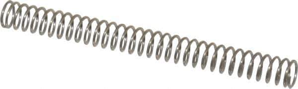 Made in USA - 1/4" OD, 0.026" Wire, Compression Spring - 1.82 Lb Spring Rating - Eagle Tool & Supply
