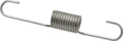 Made in USA - 9/16" OD, 19.66 Lb Max Load, 5-3/8" Max Ext Len, 0.072" Wire Diam Extension Spring - 6.8 Lb/In Rating - Eagle Tool & Supply