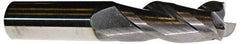 ProMax - 1", 3 Flute, Single End, Solid Carbide, 0.03" Corner Radius End Mill - 4" OAL, 35° Helix, Right Hand Flute, 1-3/4" LOC, Right Hand Cut - Eagle Tool & Supply