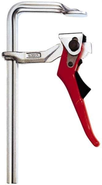 Bessey - 5-1/2" Deep Throat, 10" Max Capacity, Standard Sliding Arm Clamp - 1,800 Lb Clamping Pressure - Eagle Tool & Supply