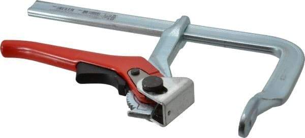 Bessey - 4" Deep Throat, 8" Max Capacity, Standard Sliding Arm Clamp - 660 Lb Clamping Pressure - Eagle Tool & Supply