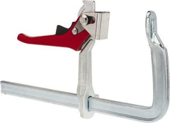 Bessey - 5-1/2" Deep Throat, 12" Max Capacity, Standard Sliding Arm Clamp - 1,200 Lb Clamping Pressure - Eagle Tool & Supply