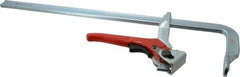 Bessey - 4-3/4" Deep Throat, 20" Max Capacity, Standard Sliding Arm Clamp - 1,200 Lb Clamping Pressure - Eagle Tool & Supply