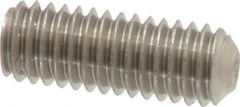 Value Collection - M6x1.00 Metric Coarse, 16mm OAL, Cup Point Set Screw - Grade 18-8 & Austenitic A2 Stainless Steel, 3mm Key - Eagle Tool & Supply