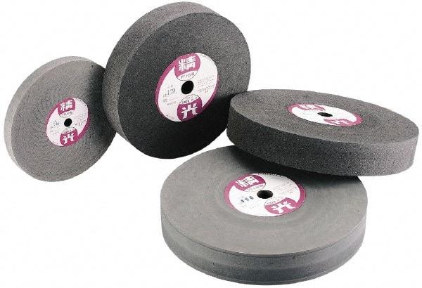 Value Collection - 10" Diam, 1" Face Width, 1" Center Hole, Coarse Grade, Deburring Wheel - 1,800 RPM - Eagle Tool & Supply