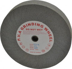 Value Collection - 6" Diam, 1" Face Width, 1/2" Center Hole, Fine Grade, Deburring Wheel - 1,920 RPM - Eagle Tool & Supply