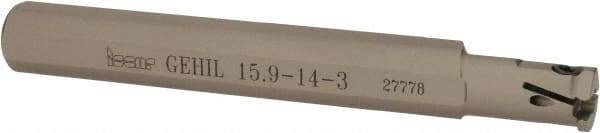 Iscar - GEHI, Internal, Left Hand, 0.102" Max Depth of Cut, 0.095 to 1/8" Groove Width, Indexable Grooving Tool Holder - GEMI.., GEPI.. Insert Compatibility, 5/8" Shank Width, 5" OAL, Through Coolant - Eagle Tool & Supply