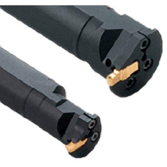 Iscar - GHAI, Internal, Left Hand, Indexable Grooving Tool Holder - 1" Shank Width, 8" OAL, Through Coolant - Eagle Tool & Supply