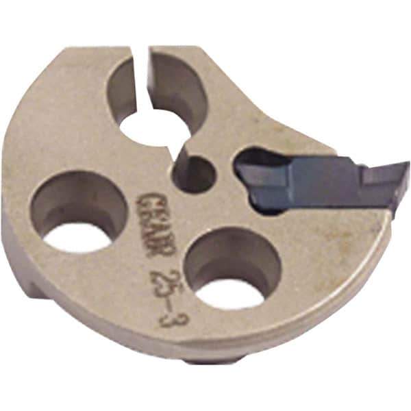 Iscar - Right Hand Cut Indexable Grooving Cartridge - GEMI, GEPI Insert Style - Eagle Tool & Supply