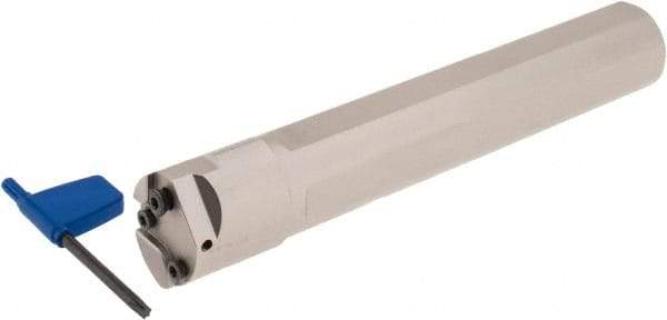 Iscar - GHAI, Internal, Right Hand, Indexable Grooving Tool Holder - 1-1/4" Shank Width, 8" OAL, Through Coolant - Eagle Tool & Supply
